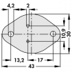 HDGS4TO3 MICA ISOLATIESCHIJF VOOR TO3