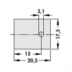 M/TO3P MICA ISOLATIESCHIJF VOOR TO3P