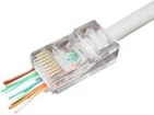 PO2575196 MODULAIRE PLUG RJ45 MET DOORSTEEKMONTAGE