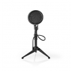 MPST01BK Microfoonstandaard | V-vorm | Hoogte bereik: 194 - 230 mm | Diameter houder: Minder dan 40 mm mm | ABS / Metaal | Zwart