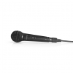 MPWD25BK Bedrade Microfoon | Cardioïde | Afneembare Kabel | 5.00 m | 80 Hz - 13 kHz | 600 Ohm | -72 dB | Aan/uit knop | Inclusief reiskoffer | ABS / Aluminium | Zwart