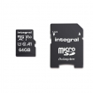 MSDX64G100V30 High Speed MicroSDHC/XC Geheugenkaart incl. adapter 64 GB