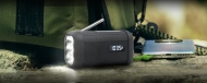 EC32296500 Muse Digitale opwindbare noodradio zaklamp en powerbank in één