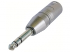 NA3MP 3-PIN XLR MANNELIJK NAAR STEREO 1/4" JACK