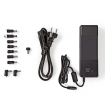 NBARU150WBK Laptopadapter | Universeel met 9 stekkers & USB | 150 W | Uitgang 12 V - 24 V