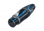 NTR-NC4FXX-BAG XLR cable socket 4 N/A XX soldeer connecties Zwart