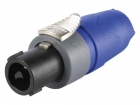 NL2FX NEUTRIK - SPEAKON, 2-PIN VROUWELIJK, ZWART, >1000W