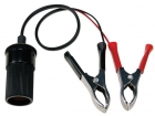 PLUGC15 12V ADAPTER VOOR SIGARETTENPLUG MET BATTERIJKLEMMEN