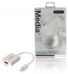 PROM211 Mini DisplayPort Kabel Mini-DisplayPort Male - HDMI Male 0.20 m Wit