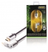 PROV1801 High Speed HDMI kabel met Ethernet HDMI-Connector - HDMI-Connector Draaibaar 1.00 m Zwart