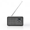 RDDB5110BK DAB+ Radio | Tafelmodel | DAB+ / FM | 1.3 " | Zwart-Wit Scherm | Batterij Gevoed / USB Gevoed | Digitaal | 4.5 W | Wekker | Zwart