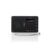RDFM2100GY FM-Radio | Draagbaar Model | FM | Batterij Gevoed / Netvoeding | Digitaal | 3.6 W | Scherm grootte: 2.0 " | Zwart-Wit Scherm | Bluetooth® | Koptelefoonoutput | Grijs / Zwart