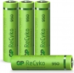 BK37412 ReCyko Oplaadbare NiMH Batterij AAA 1.2 V 950 mAh 4-Blister