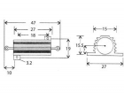 RG33E0 RESISTOR 25W 33E