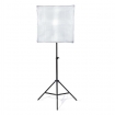 SLKT10BK Lampenset voor Fotostudio | 70 W | 5500 K | 4000 lm | Werk hoogte: 60-180 cm | Inclusief lampen: 2 | Inclusief reistas | Zwart