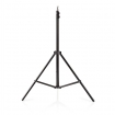 SLST10BK Lampstatief voor Fotostudio | Maximaal draagvermogen: 2.5 kg | Maximale werkhoogte: 200 cm | 3 Segmenten | Inclusief reistas | Staal | Zwart
