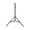 SLST20BK Lampstatief voor Fotostudio | Maximaal draagvermogen: 4.0 kg | Maximale werkhoogte: 260 cm | 3 Segmenten | Inclusief reistas | Aluminium | Zwart