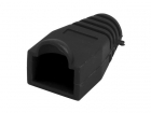 SPCBK SOEPELE HULS VOOR MODULAIRE PLUG RJ45 - ZWART