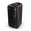 SPPT2480BK Bluetooth® Party Speaker | Maximale batterijduur: 5 uur | 240 W | Handgreep | Feestverlichting | Equalizer | Oranje / Zwart