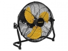 ST-12F-E VLOERVENTILATOR - STAAL - Ø 30.5 cm - ZWART/GEEL