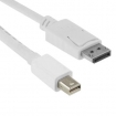 SYMAC0244 Mini-DisplayPort Male naar Displayport-Connector 1.80 m Wit