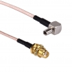 SYPC0040 TS9 Male naar SMA Female kabel 15cm