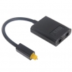 SYPC0085B TOSLINK OPTICAL SPLITTER 1 NAAR 2