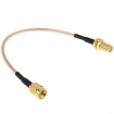 SY0811C SMA Male naar SMA Female chassis kabel 15cm