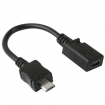 SYPC1345 MINI USB FEMALE NAAR MICRO USB MALE