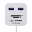 SYTC0665B USB 3.1 HUB / CARDREADER USB-C