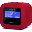 RA07068 Techniradio 40 DAB+ wekkerradio - rood