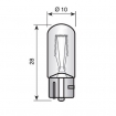 TGELWT10712 WEDGELAMPJE 12V / 170mA / T10