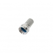 TGMEDFF0BL F CONNECTOR TWIST ON BLAUW