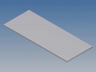 TKAPP11.1 ALUMINIUM PANEEL VOOR 10001 / MC 11 - ZILVER - 77 x 31 x 1 mm