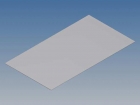 TKAPPTK1 ALUMINIUM PANEEL VOOR TK-REEKS - ZILVER - 130.6 x 72 x 0.5 mm