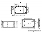 TKCP1G COVER BEHUIZING - GRIJS 85 x 56 x 41.4mm