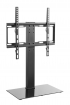 TS129179 TAFEL TV STANDAARD MET GLAZEN VOET