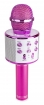 TS130133 KARAOKE MICROFOON MET INGEBOUWDE SPEAKER BT ROZE