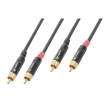 TS177089 Connex	Kabel 2x RCA Male - 2x RCA Male 1.5m