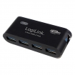 GN53403 LOGILINK 4-POORTS USB 3.0 HUB MET VOEDING 