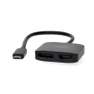 CCGB64385BK02 USB-C™ Multi-monitor adapter naar 1 x HDMI en 1 x DisplayPort