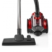 VCBS100RD Zakloze Stofzuiger | Zakloos | 700 W | Stof capaciteit: 1.5 l | Combi-Borstel | Actieradius: 7 m | HEPA-luchtfilter | Antraciet / Rood