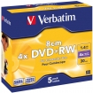 NS151854 Verbatim Mini DVD+RW 1,4 GB / 30min (8cm)