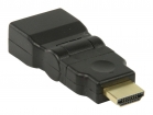 VGVP34905B High Speed HDMI met Ethernet Adapter Zwenkbaar HDMI-Connector - HDMI Female Zwart