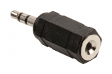 VLAB22930B Stereo Audio Adapter 3.5 mm Male - 2.5 mm Female Zwart