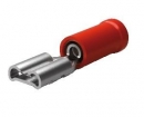 FRF4 VROUWELIJKE VLAKSTEKER 4.8mm ROOD