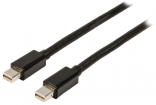 VLCP37500B30 Mini DisplayPort Kabel Mini-DisplayPort Male - Mini-DisplayPort Male 3.00 m Zwart