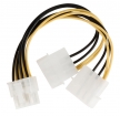 VLCP74400V015 Interne Stroomkabel EPS 8-Pins Male - 2x Molex Male 0.15 m