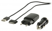 VLMP39210B2.00 Lader 1-Uitgang 1.0 A 1.0 A USB Zwart