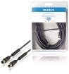 VLSB40010B100 100 dB Coaxkabel Coax Male (IEC) - Coax Female (IEC) 10.0 m Zwart